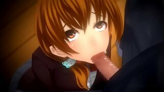 Busty Hentai cutie sikini sucks və sıx pussy sikilmiş olur Busty Hentai cutie sikini sucks və sıx pussy sikilmiş olur